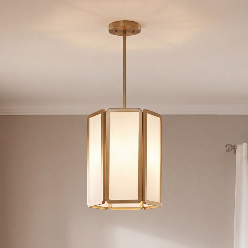 Savoy House Leeds 3-Light Pendant - Warm Brass