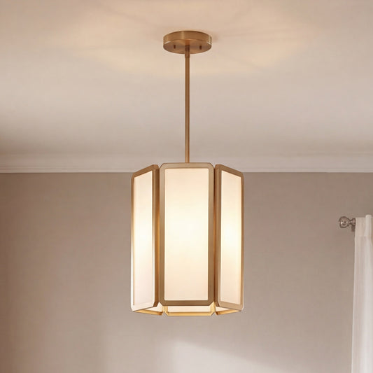 Savoy House Leeds 3-Light Pendant - Warm Brass
