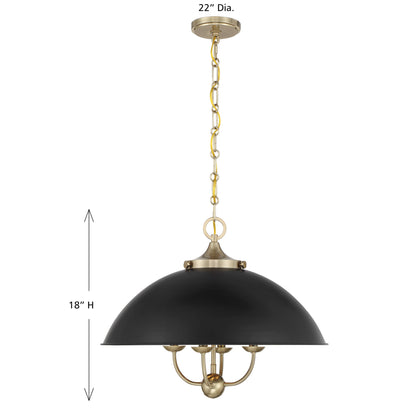 Savoy House Monterey 4-Light Pendant - alternate view