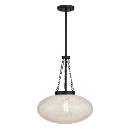 Willow 1-Light Pendant Matte Black