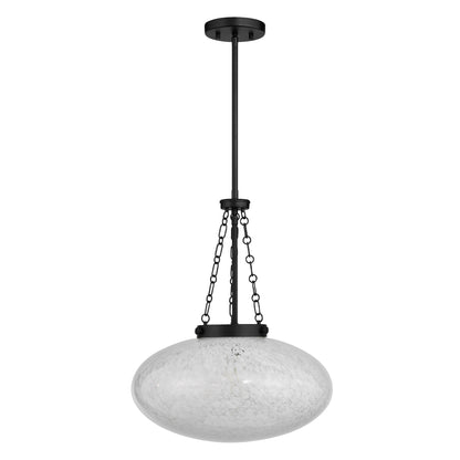 Willow 1-Light Pendant Matte Black