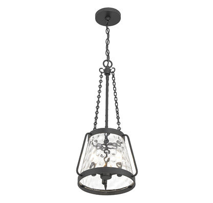 Crawford 3-Light Pendant in Warm Brass