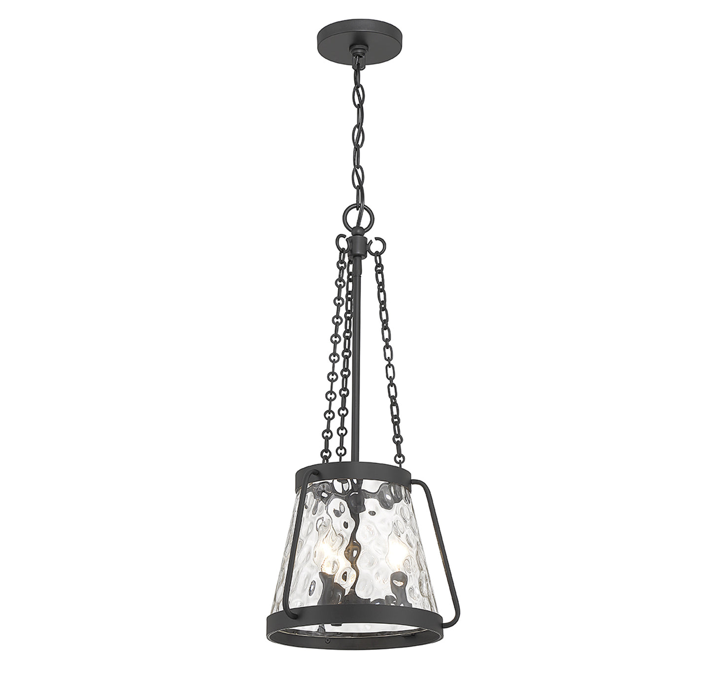 Crawford 3-Light Pendant in Warm Brass
