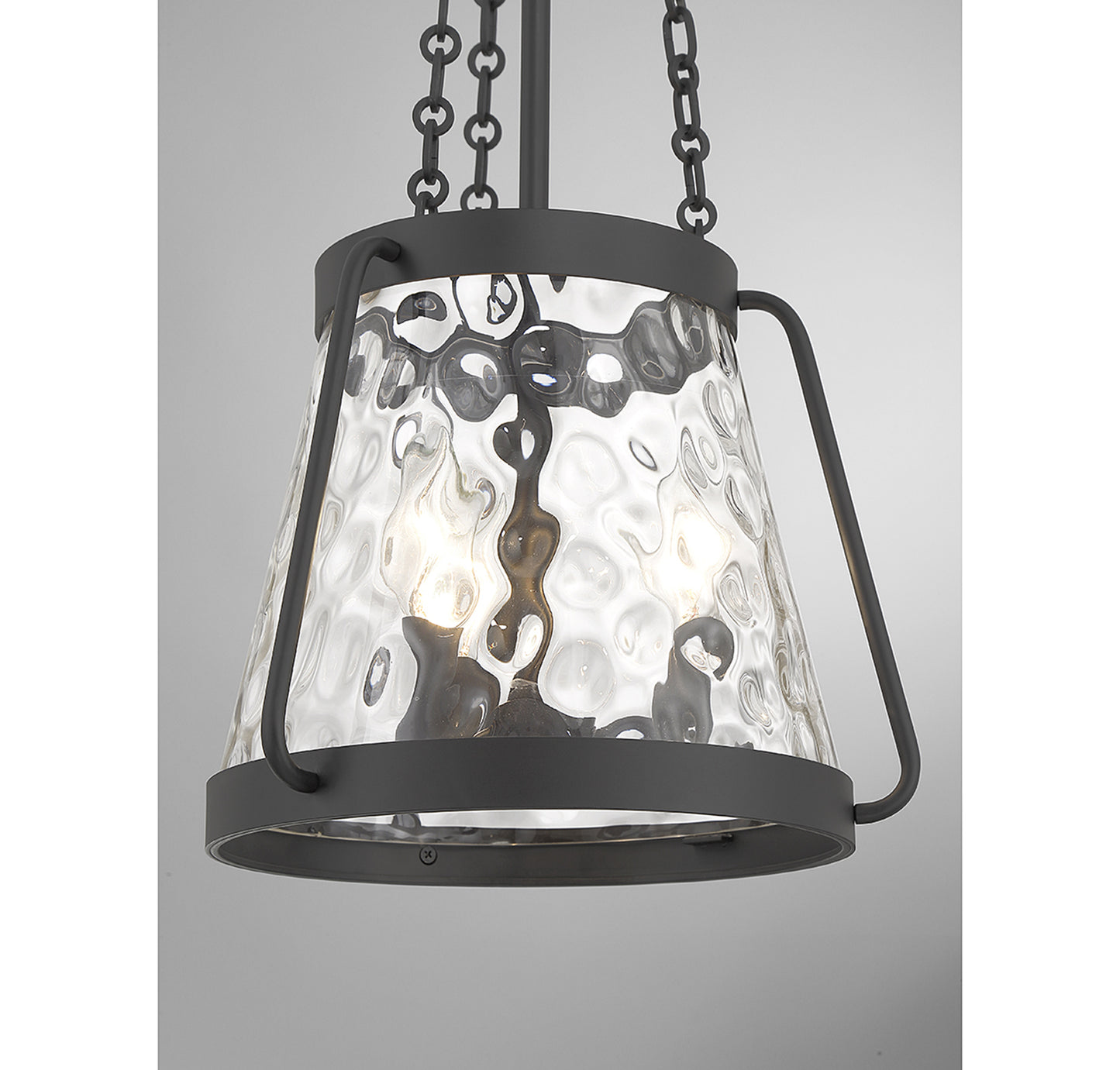 Crawford 3-Light Pendant in Warm Brass