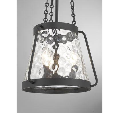 Crawford 3-Light Pendant in Warm Brass