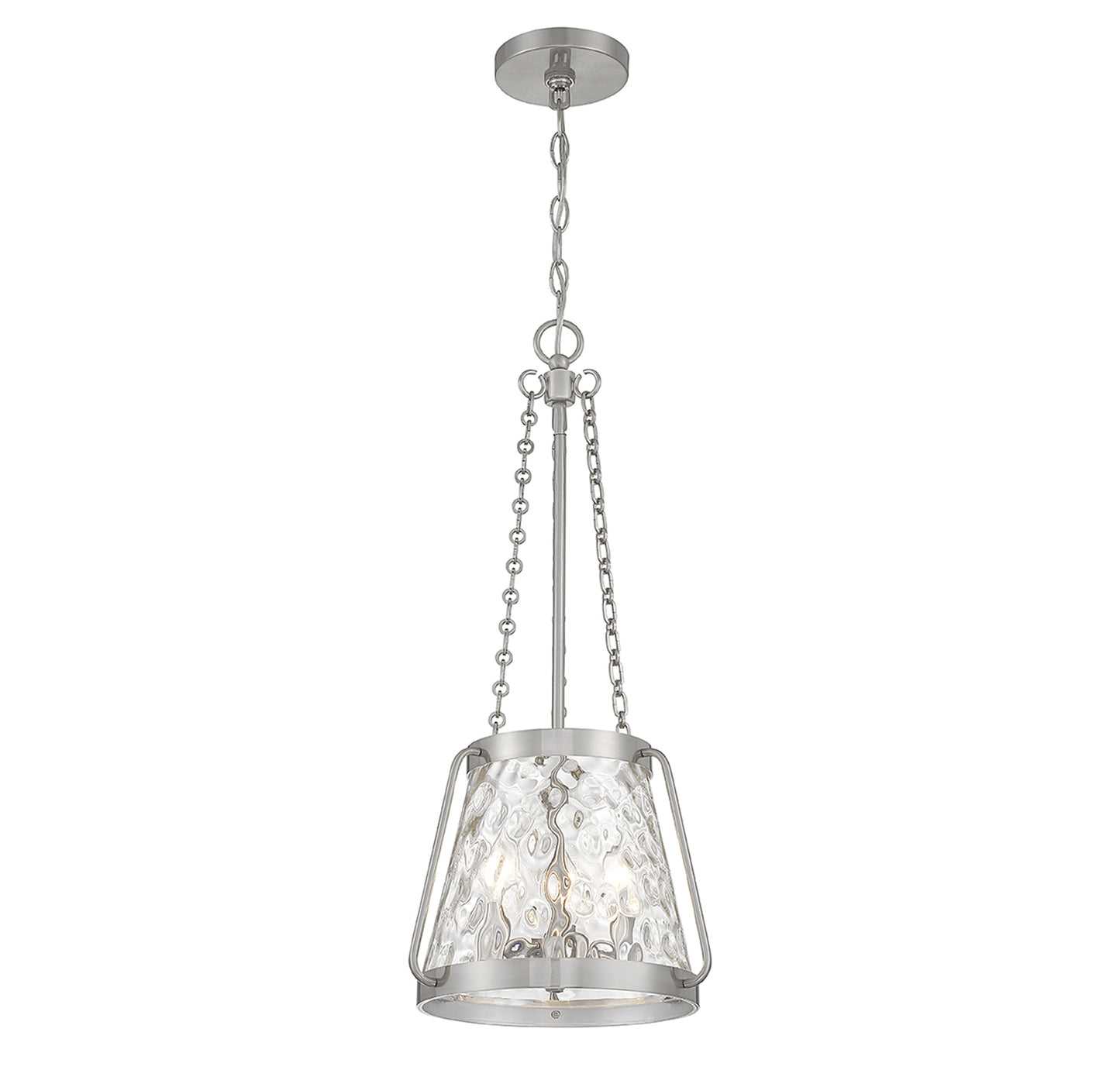 Crawford 3-Light Pendant in Warm Brass
