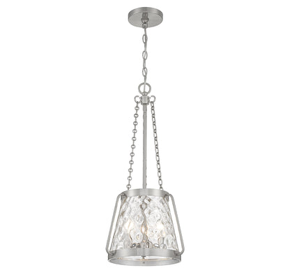 Crawford 3-Light Pendant in Warm Brass