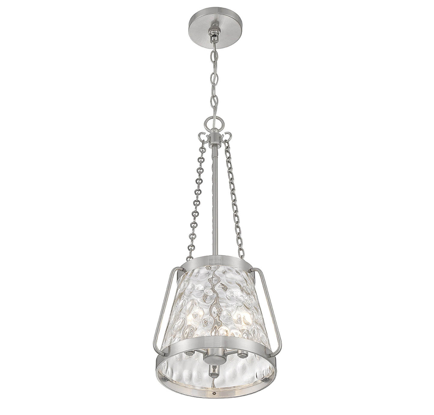 Crawford 3-Light Pendant in Warm Brass