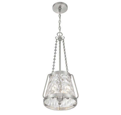 Crawford 3-Light Pendant in Warm Brass