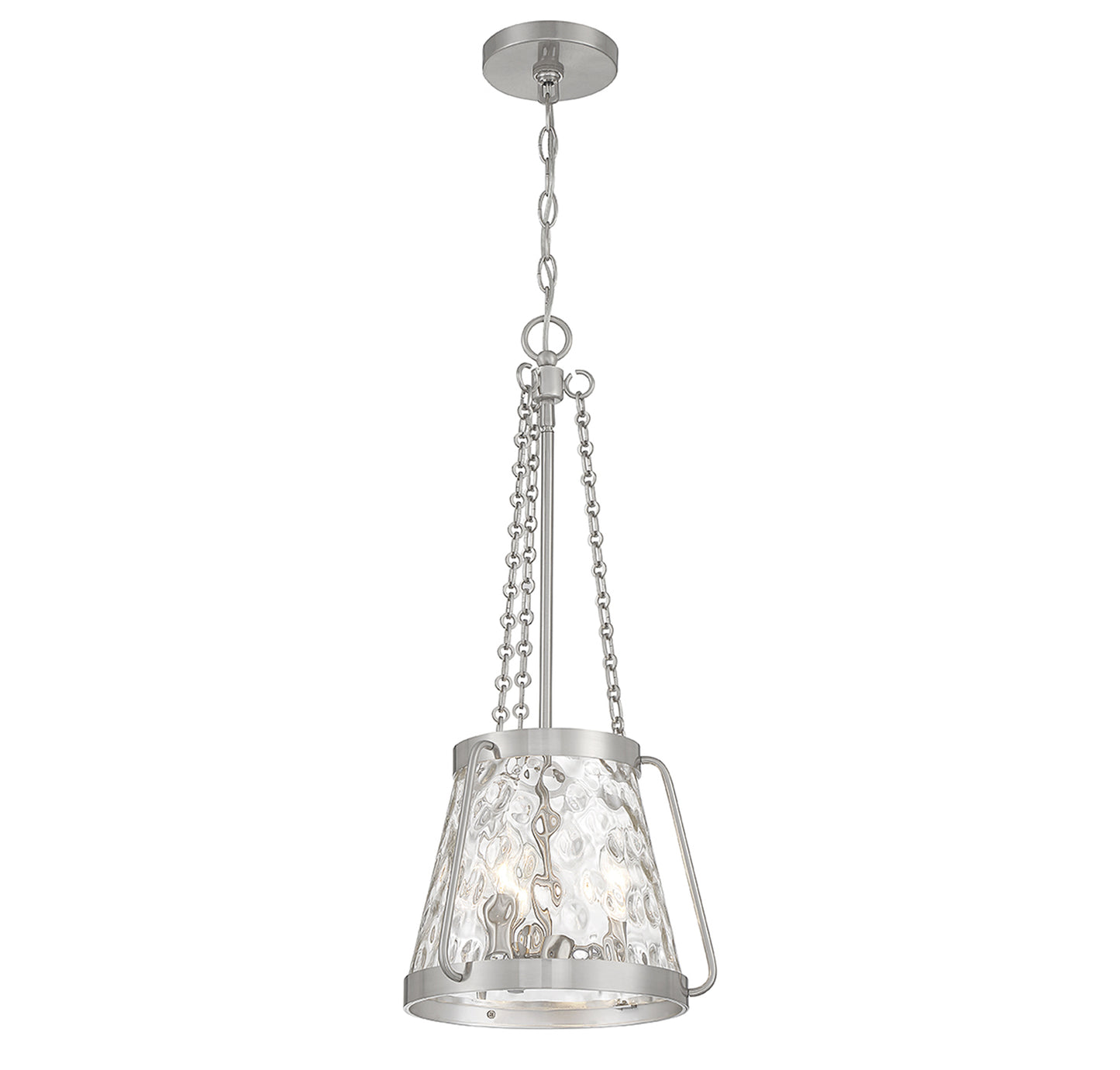 Crawford 3-Light Pendant in Warm Brass