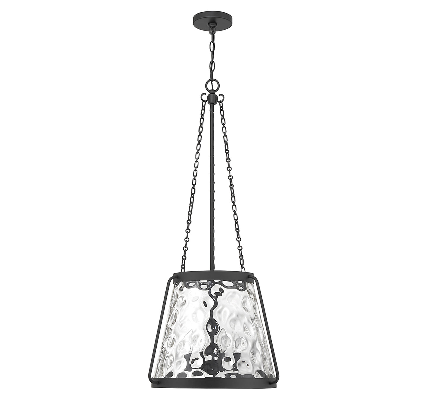 Crawford 4-Light Pendant in Warm Brass