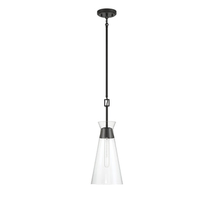 Lakewood 1-Light Pendant in Warm Brass