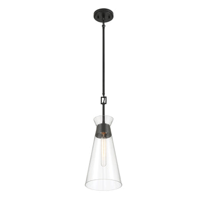 Lakewood 1-Light Pendant in Warm Brass