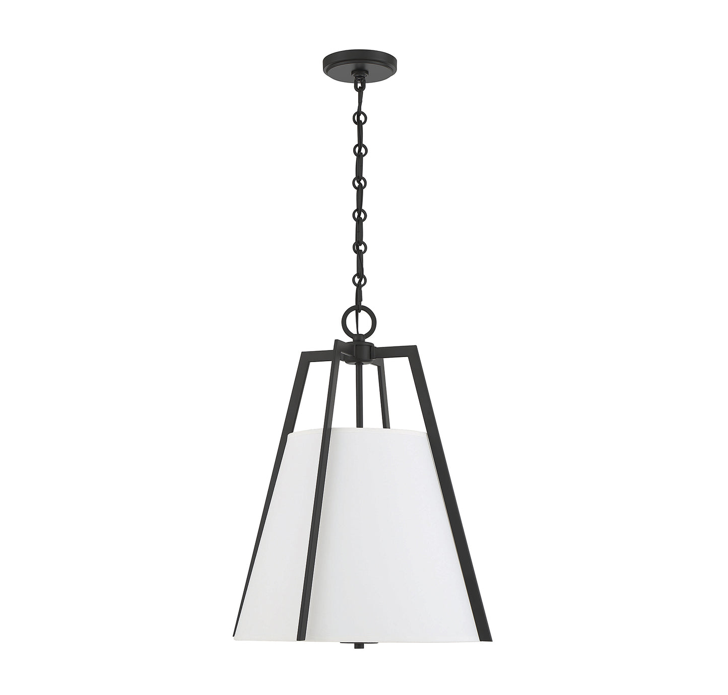 Mansfield 3-Light Pendant in Warm Brass