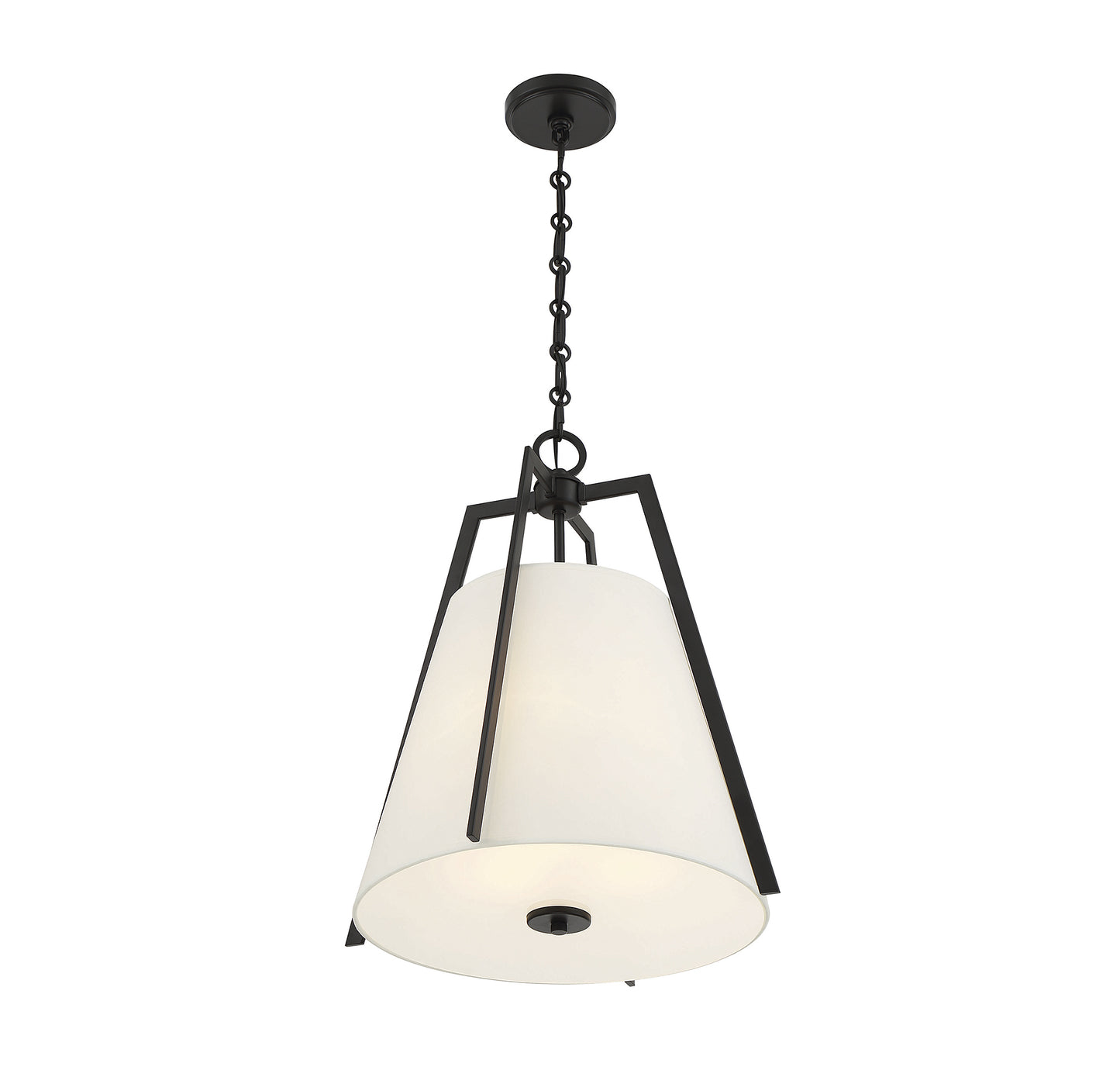 Mansfield 3-Light Pendant in Warm Brass