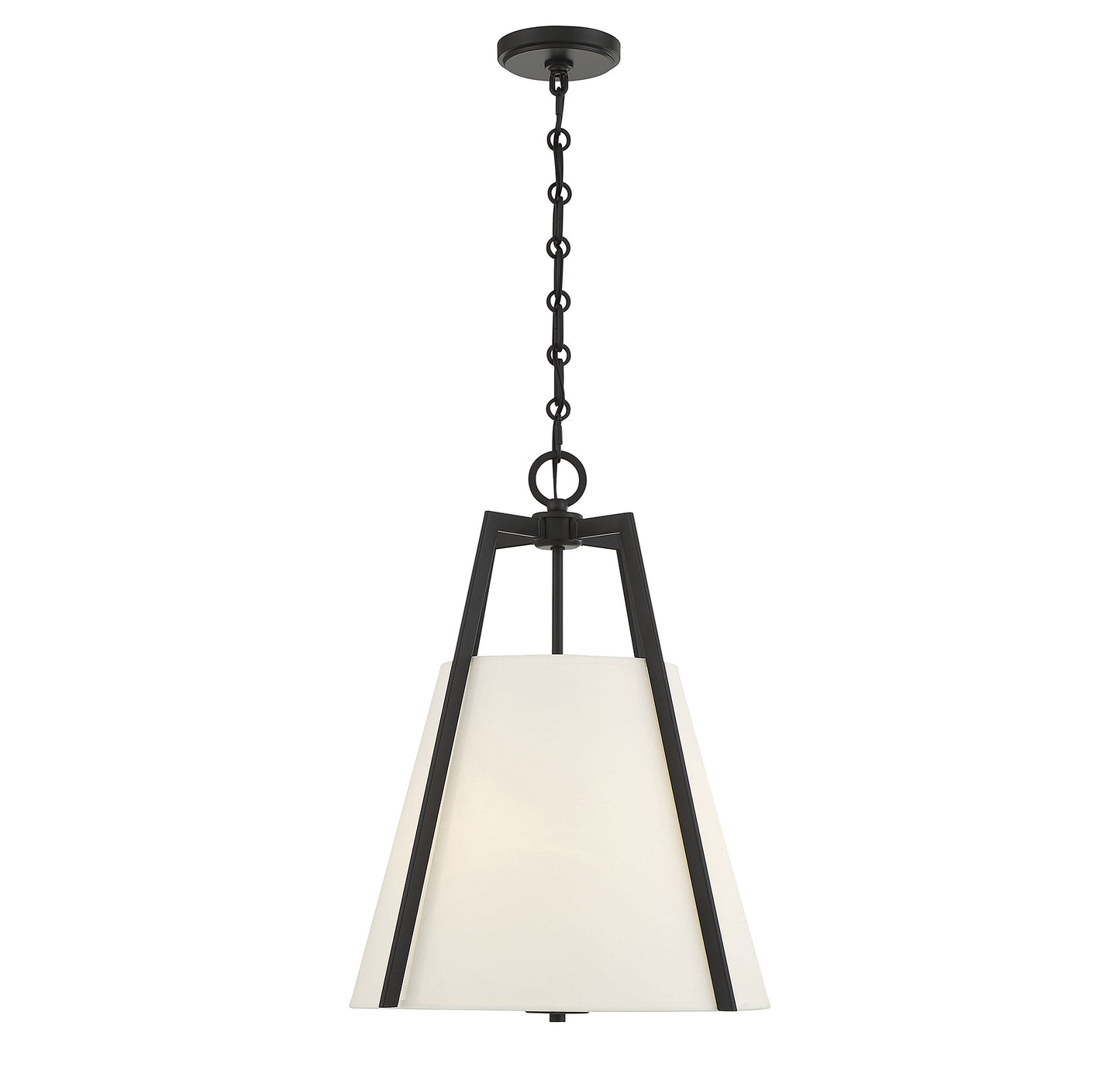Mansfield 3-Light Pendant in Warm Brass