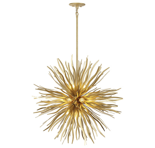 Killiam 16-Light Pendant in Cavalier Gold