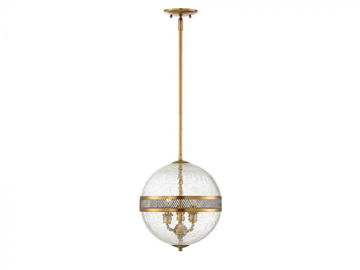 Savoy House Stirling 3-Light Pendant Warm Brass