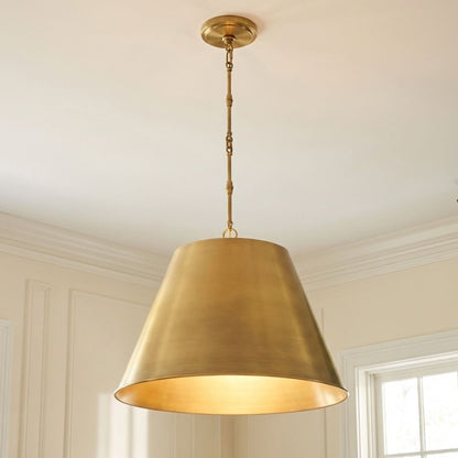 Alden 1-Light 18-in Pendant in Polished Nickel