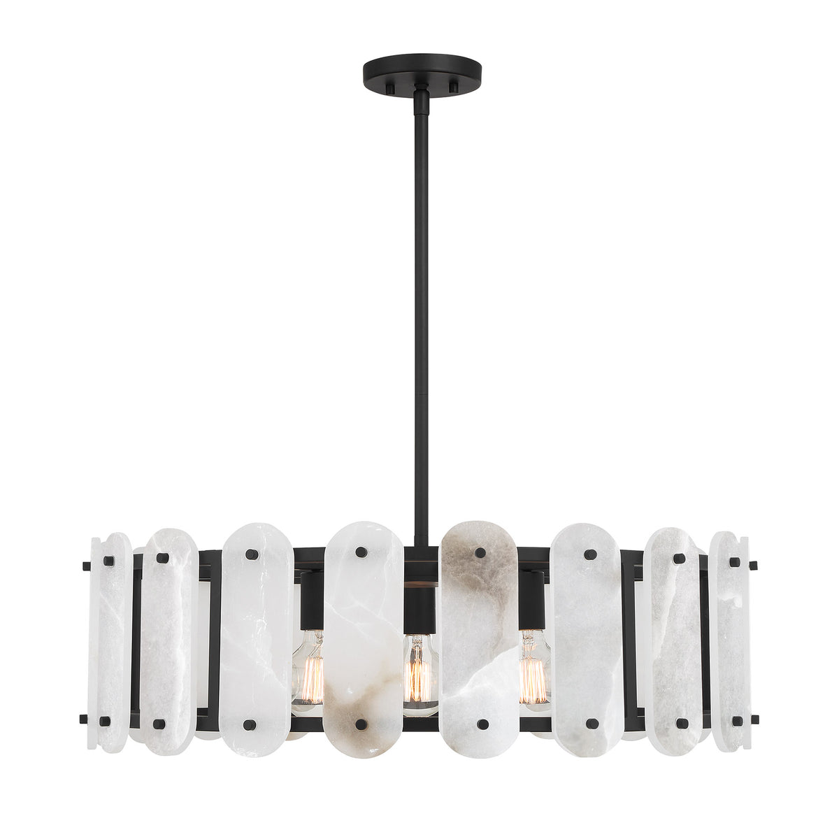 Savoy House Antolini 5-Light Pendant - Black Cashmere