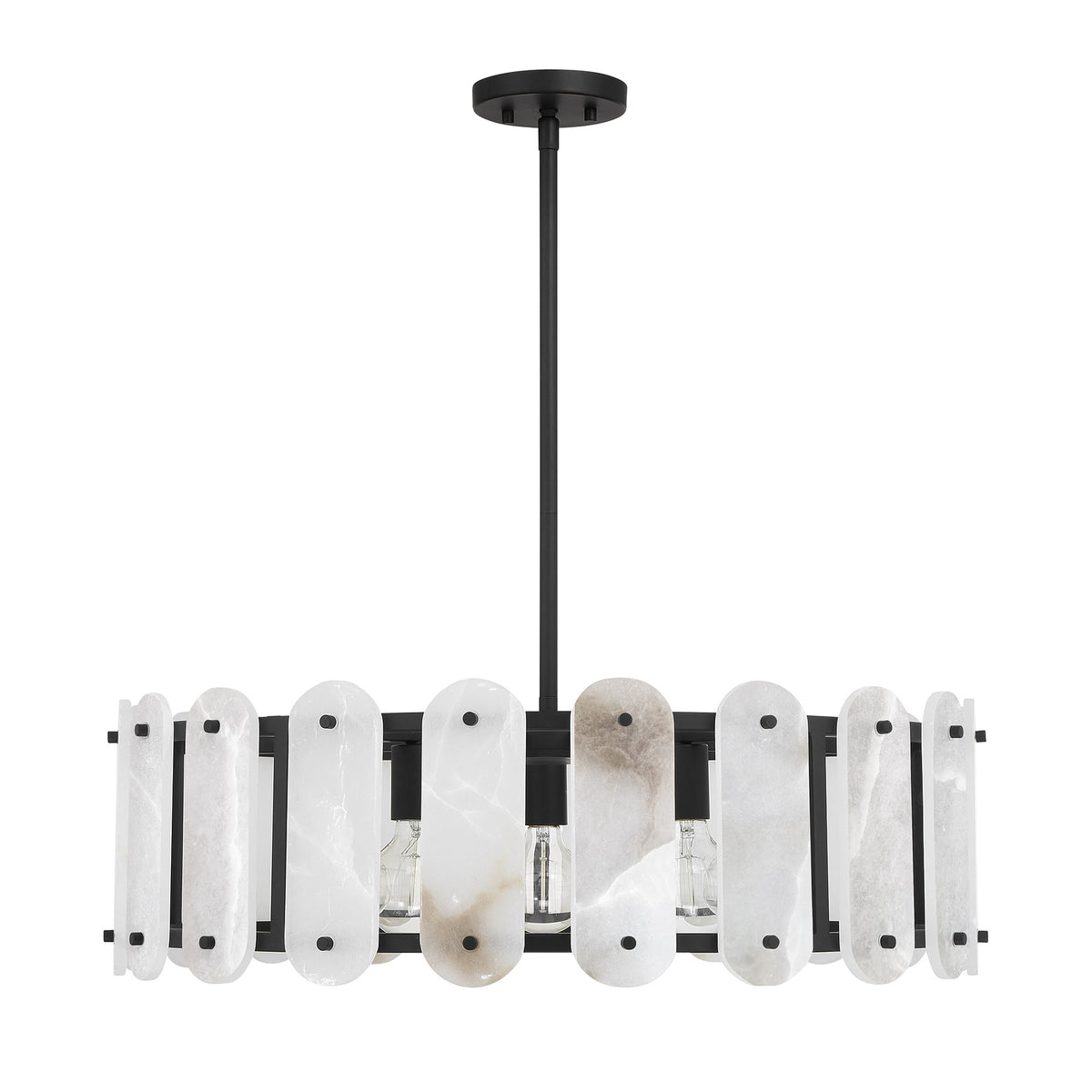 Savoy House Antolini 5-Light Pendant - Black Cashmere, view 3
