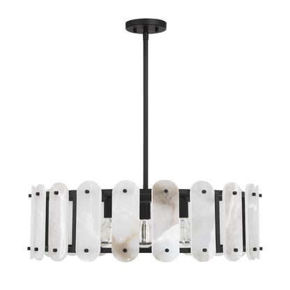 Savoy House Antolini 5-Light Pendant - Black Cashmere, view 3