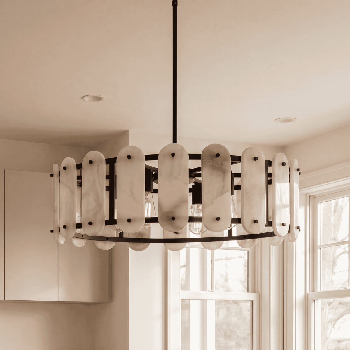 Savoy House Antolini 5-Light Pendant - Black Cashmere, view 2