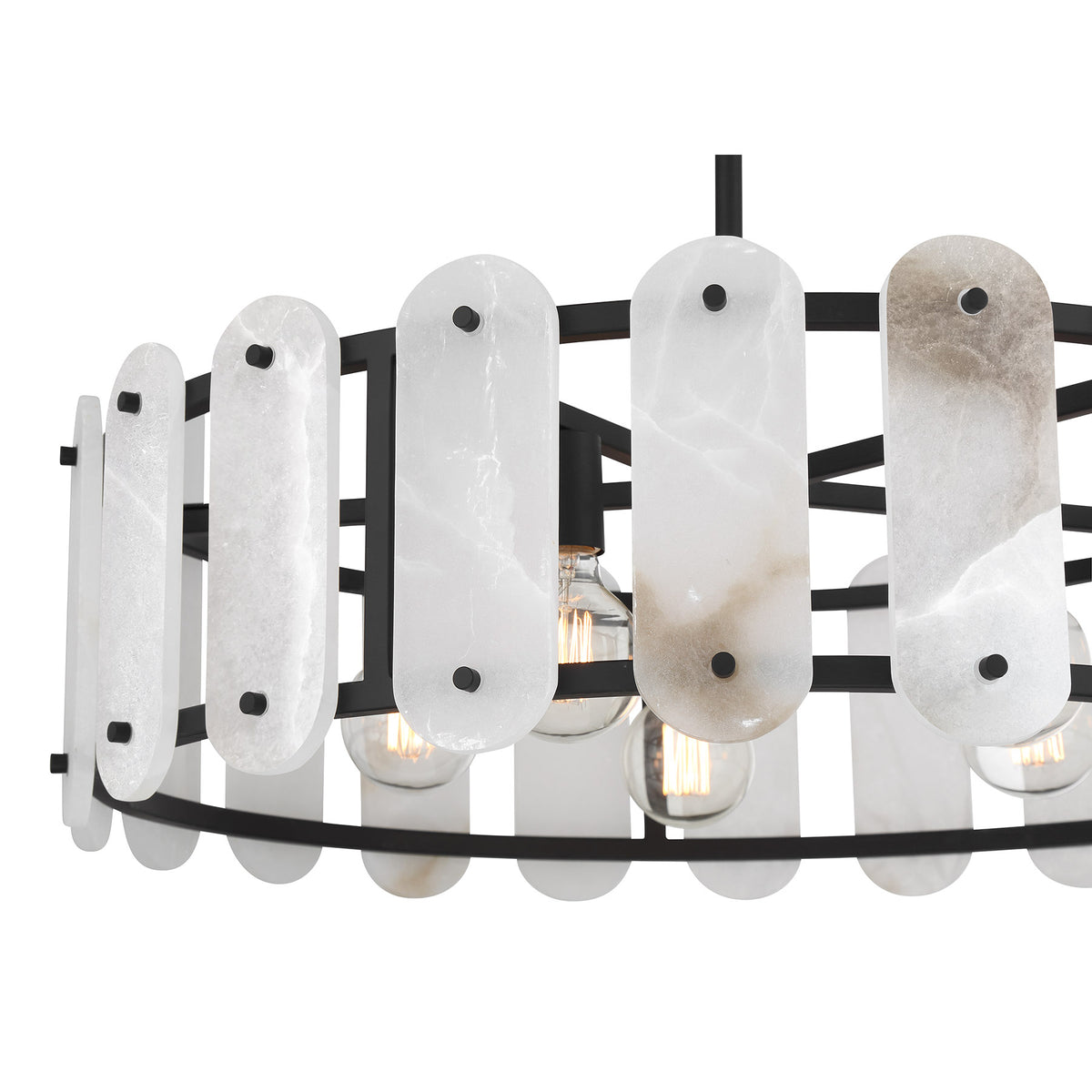 Savoy House Antolini 5-Light Pendant - Black Cashmere, view 7