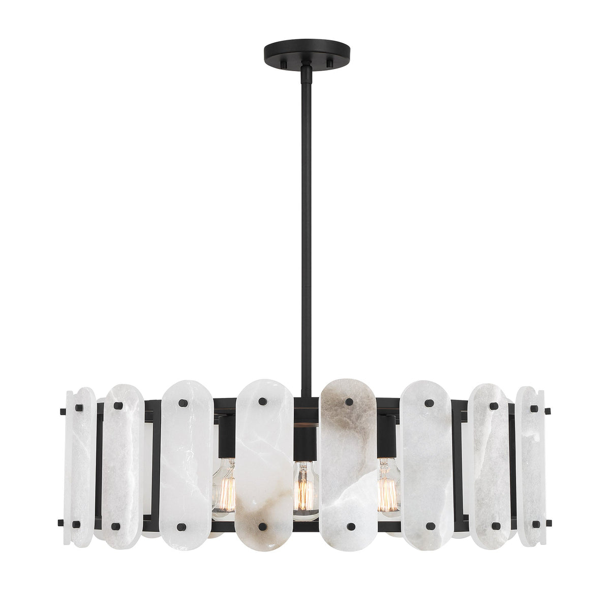 Antolini 5-Light Pendant Black Cashmere