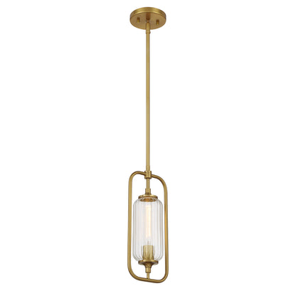 Holton 1-Light Mini-Pendant in Warm Brass