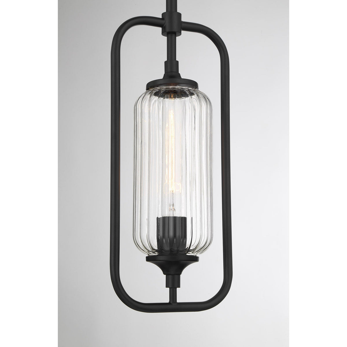 Holton 1-Light Mini-Pendant Matte Black