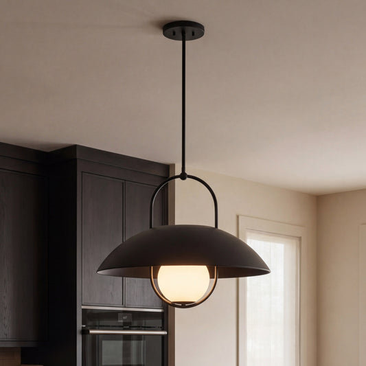 Savoy House Lehigh 1-Light Pendant - Matte Black