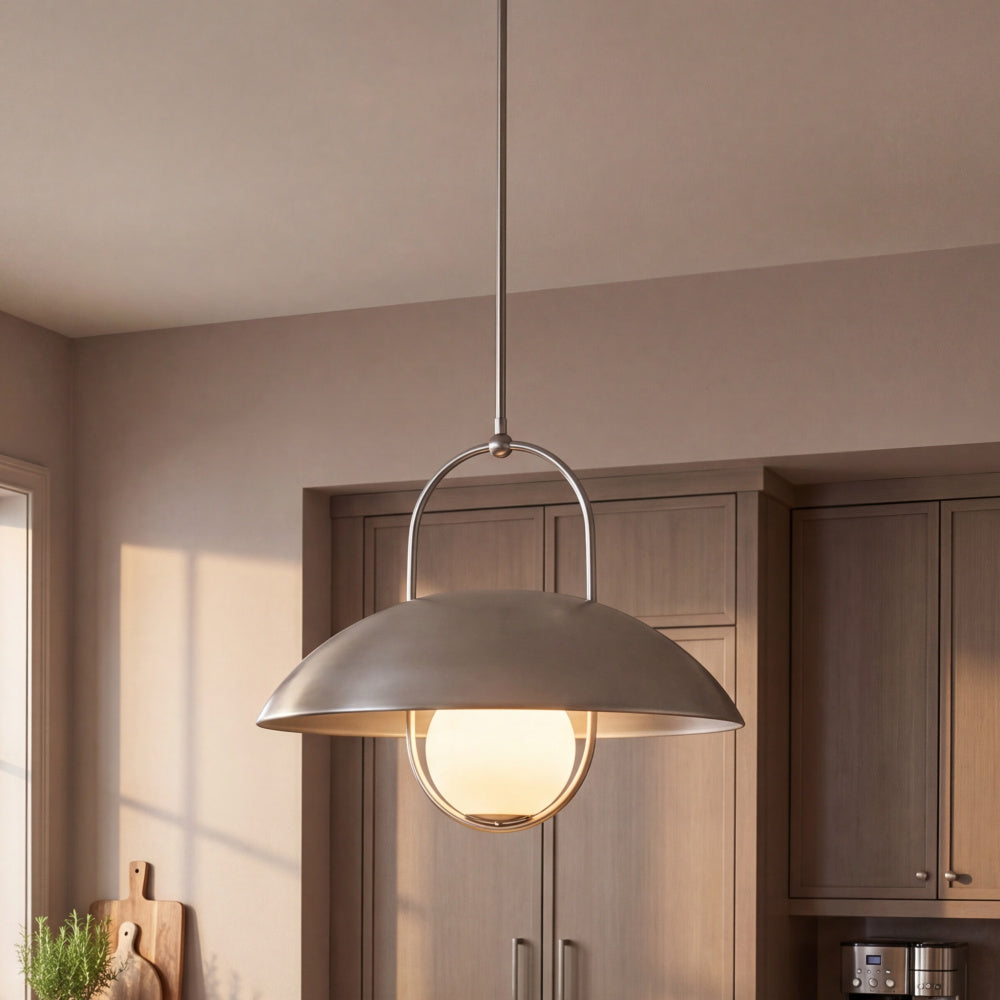 Savoy House Lehigh 1-Light Pendant - Satin Nickel