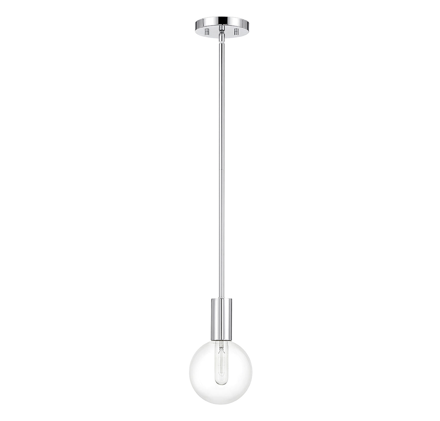 Wright 1-Light Mini-Pendant in Chrome