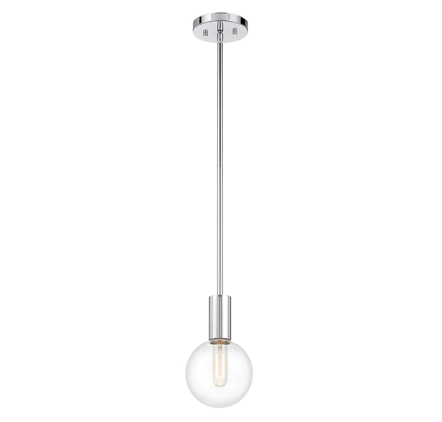 Wright 1-Light Mini-Pendant in Chrome