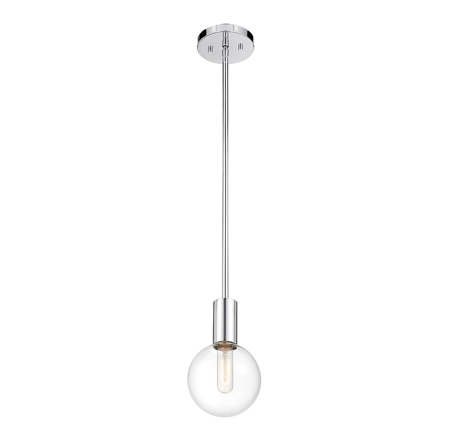 Wright 1-Light Mini-Pendant in Chrome