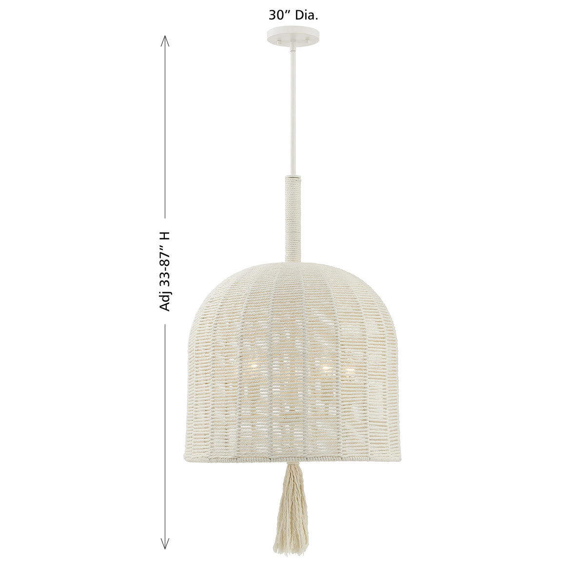 Savoy House Lunara 5-Light Pendant - alternate view