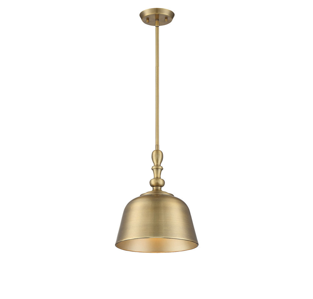 Savoy House Berg Pendant Warm Brass