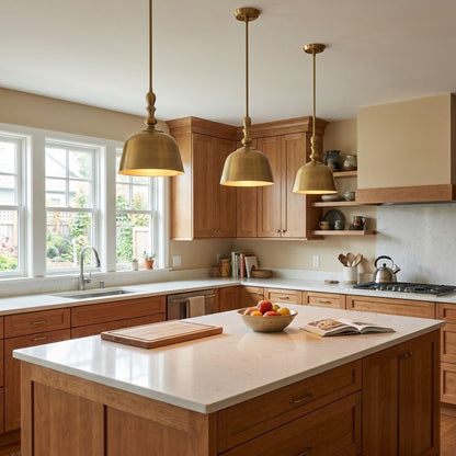 Berg 1-Light Pendant in Satin Nickel