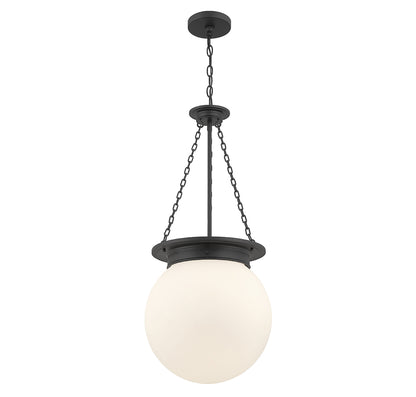 Manor 3-Light Pendant in Polished Nickel