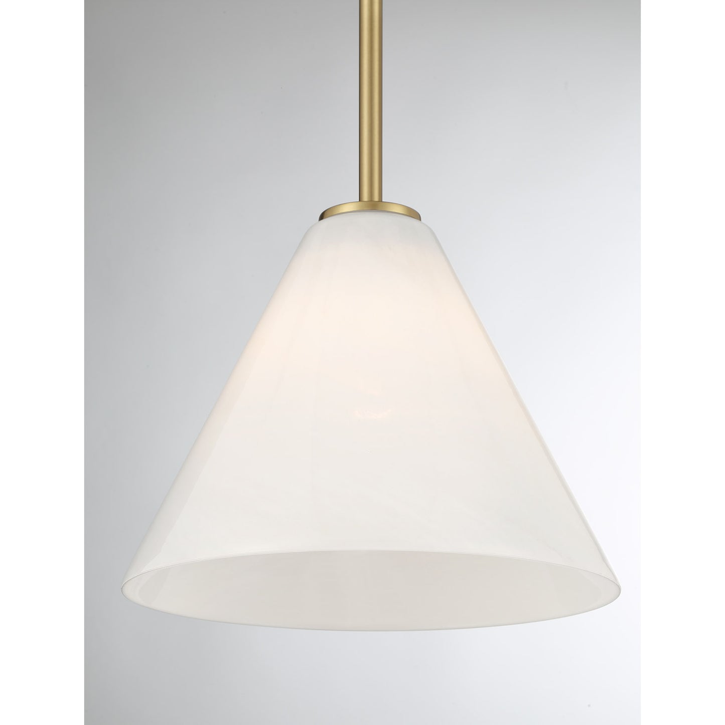 Blair 1-Light Mini-Pendant in Warm Brass