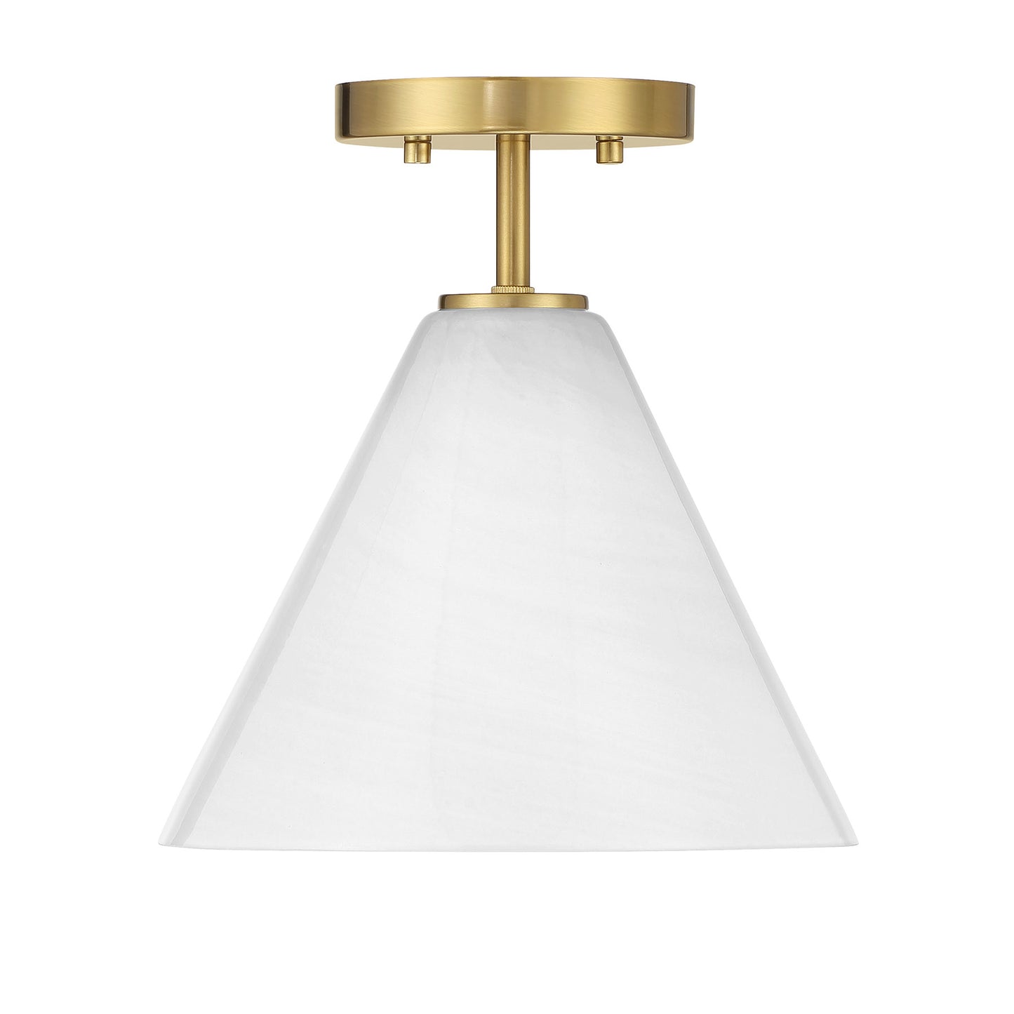Blair 1-Light Mini-Pendant in Warm Brass