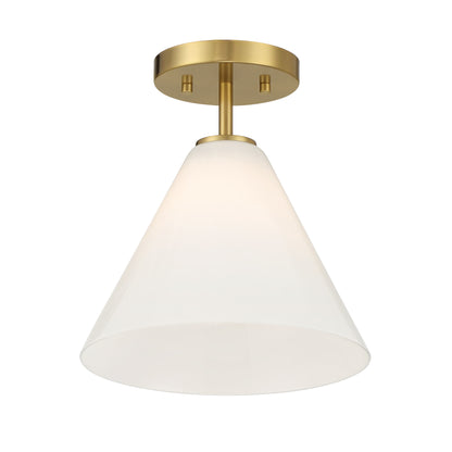 Blair 1-Light Mini-Pendant in Warm Brass