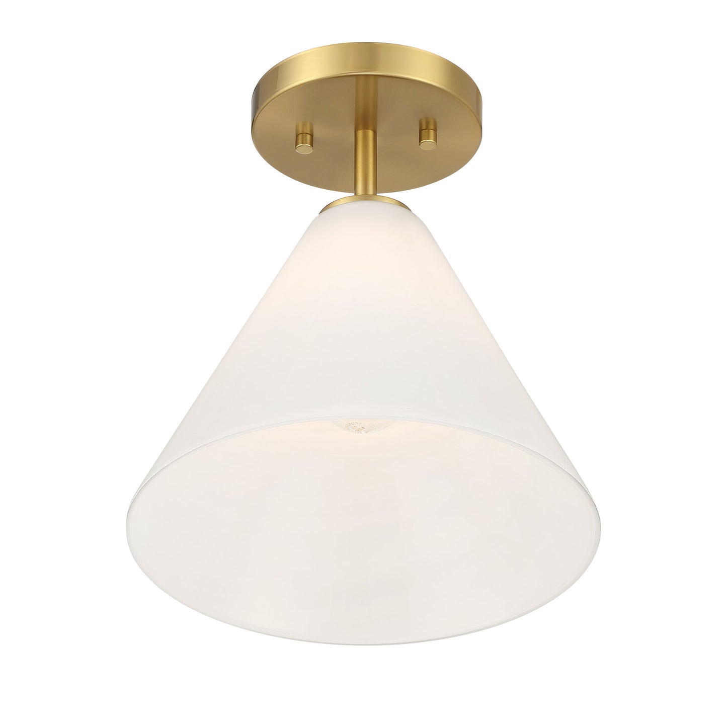 Blair 1-Light Mini-Pendant in Warm Brass