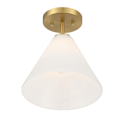 Blair 1-Light Mini-Pendant in Warm Brass