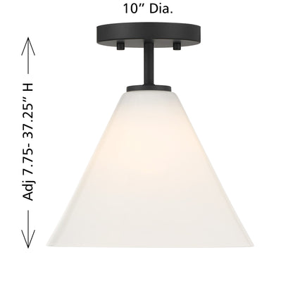 Blair 1-Light Mini-Pendant in Warm Brass