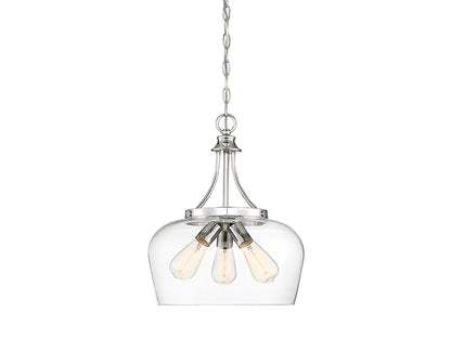 Savoy House Octave 3-Light Pendant Polished Chrome