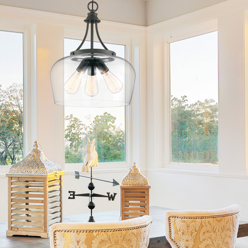 Savoy House Octave 3-Light Pendant English Bronze