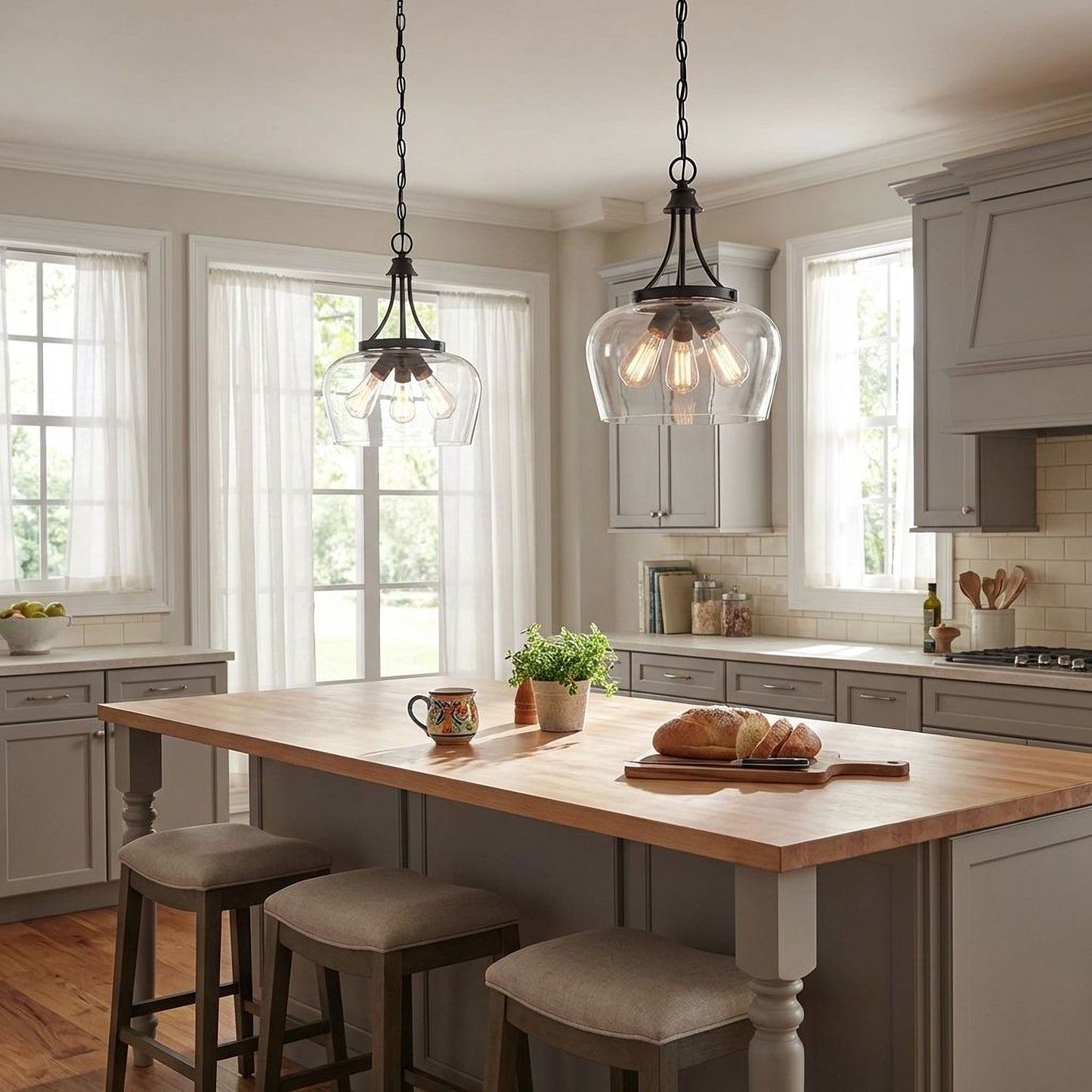 Octave 3-Light Pendant