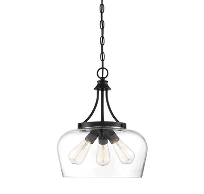 Savoy House Octave 3-Light Pendant Black